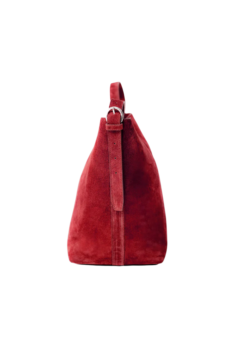 Esme Large Tote in Cranberry