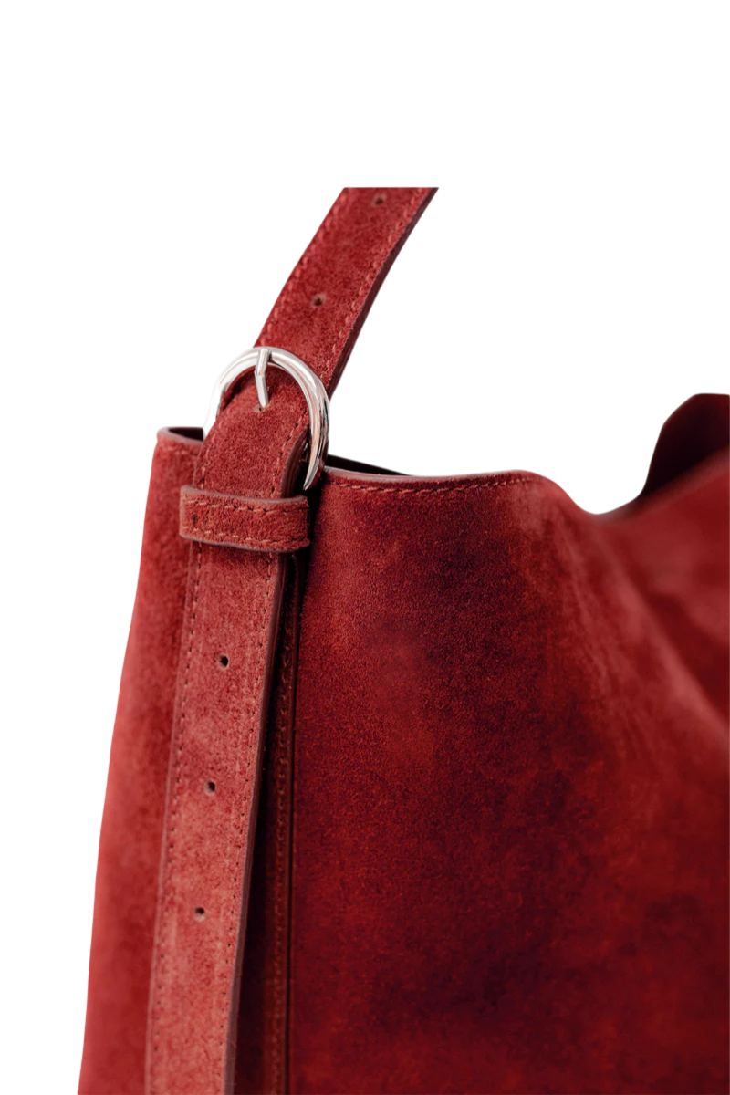 Esme Large Tote in Cranberry