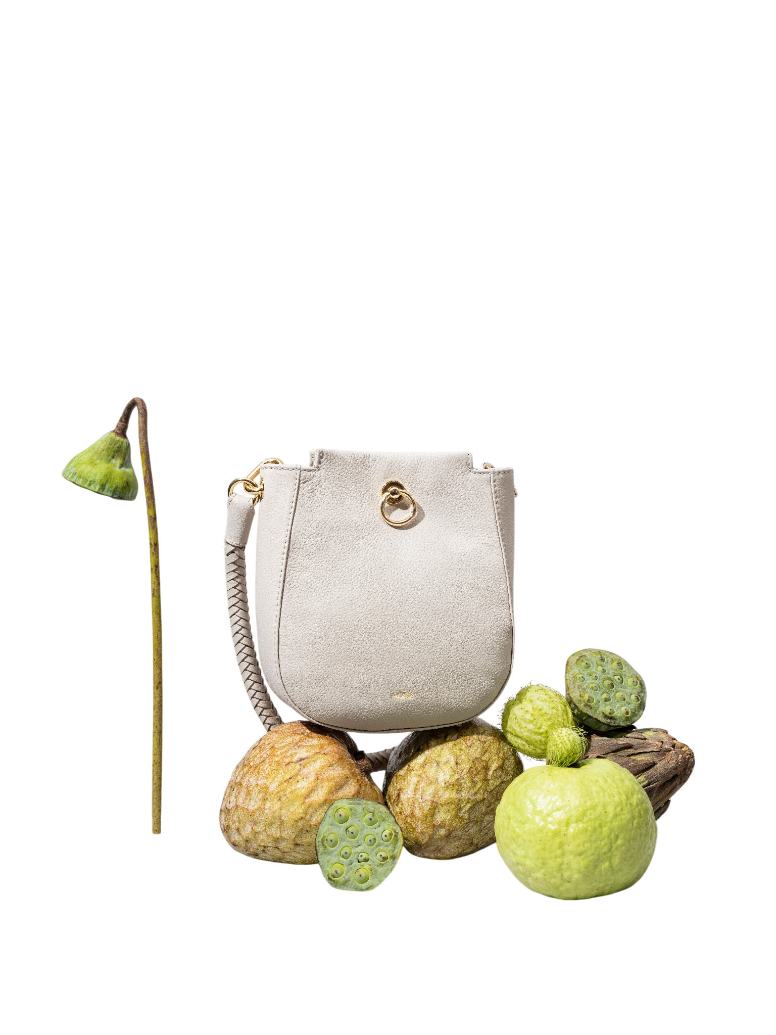 Harlow Mini Cross Body Bag in Pumice