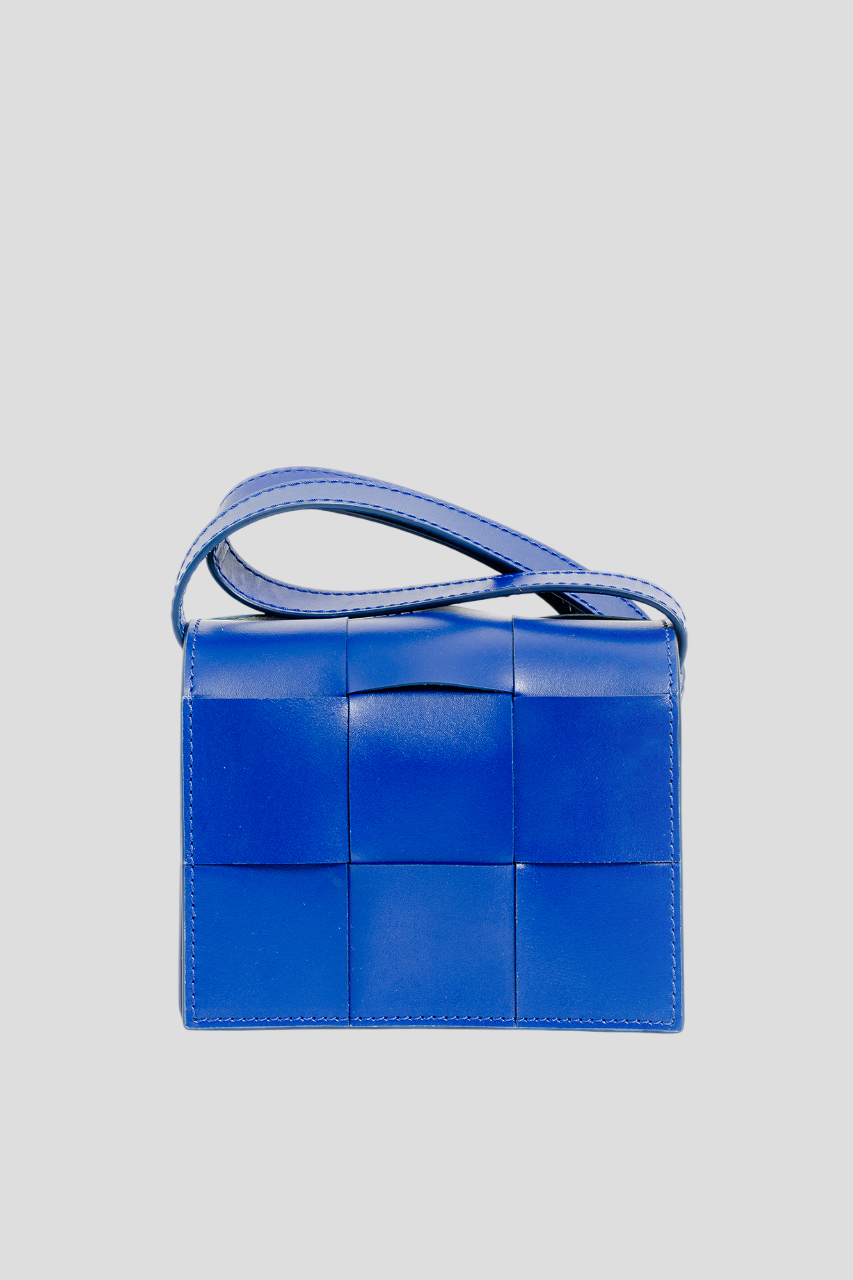 Matchbox Mini Cross-Body-Cobalt Blue