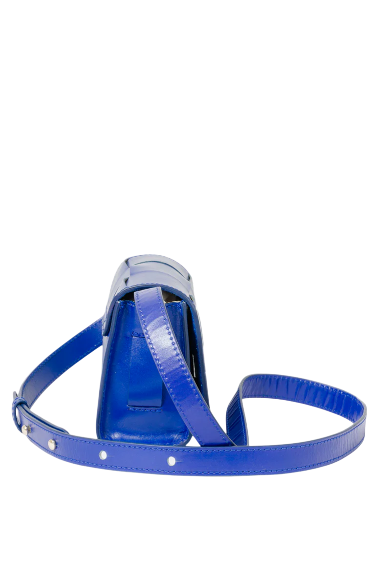 Matchbox Mini Cross Body in Cobalt Blue