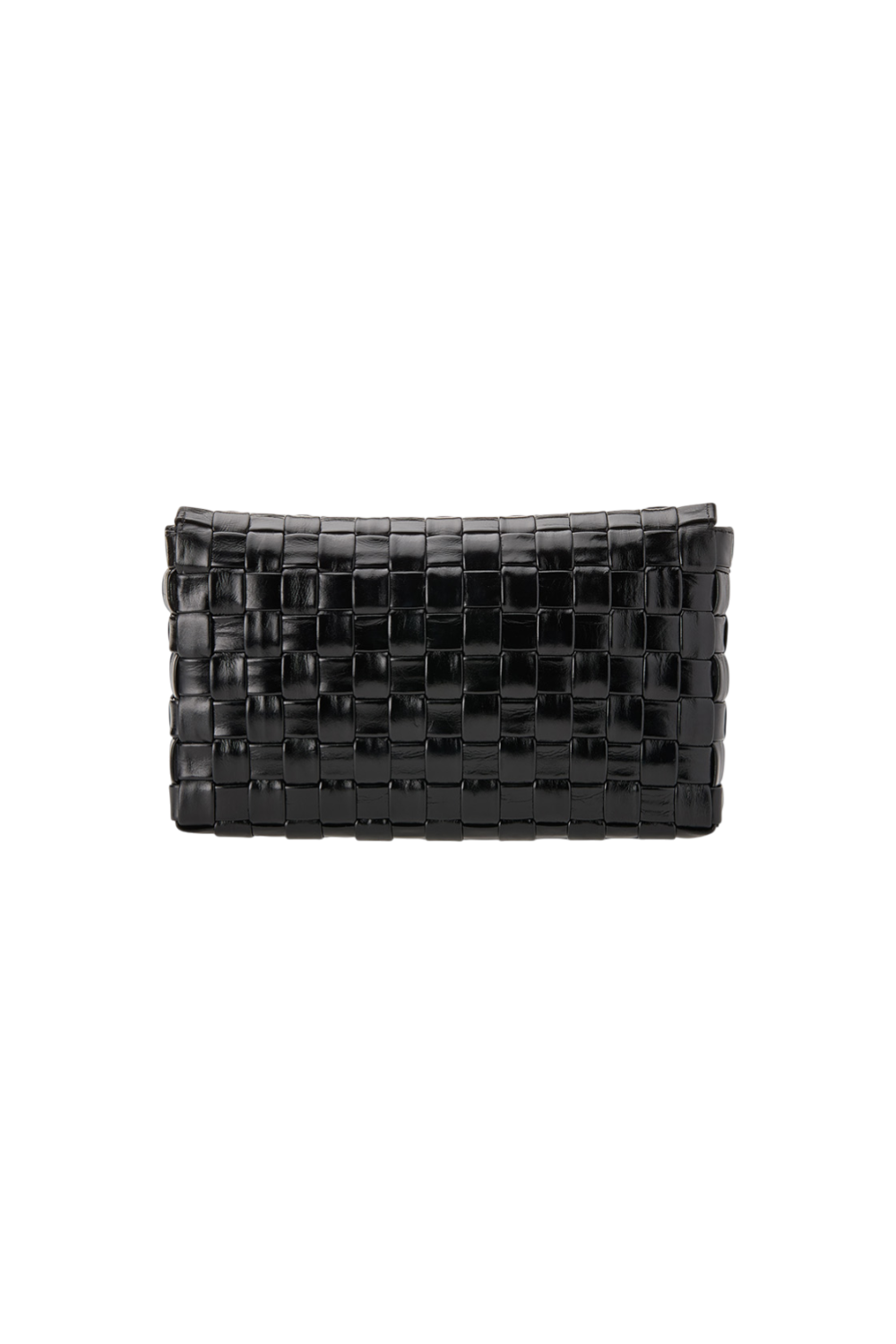 Cleo Handwoven Clutch in Black