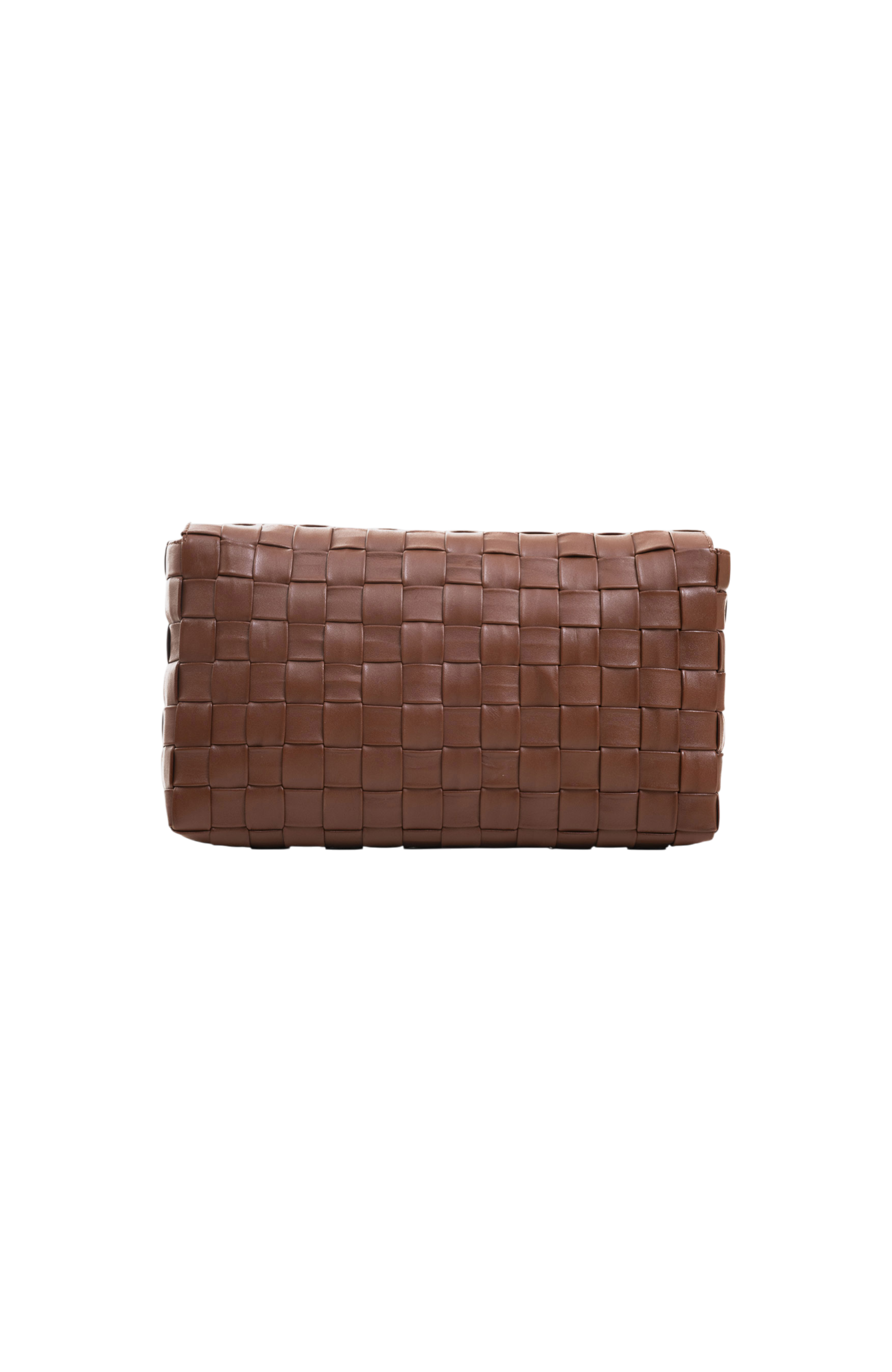 Cleo Handwoven Clutch in Toffee Taledo