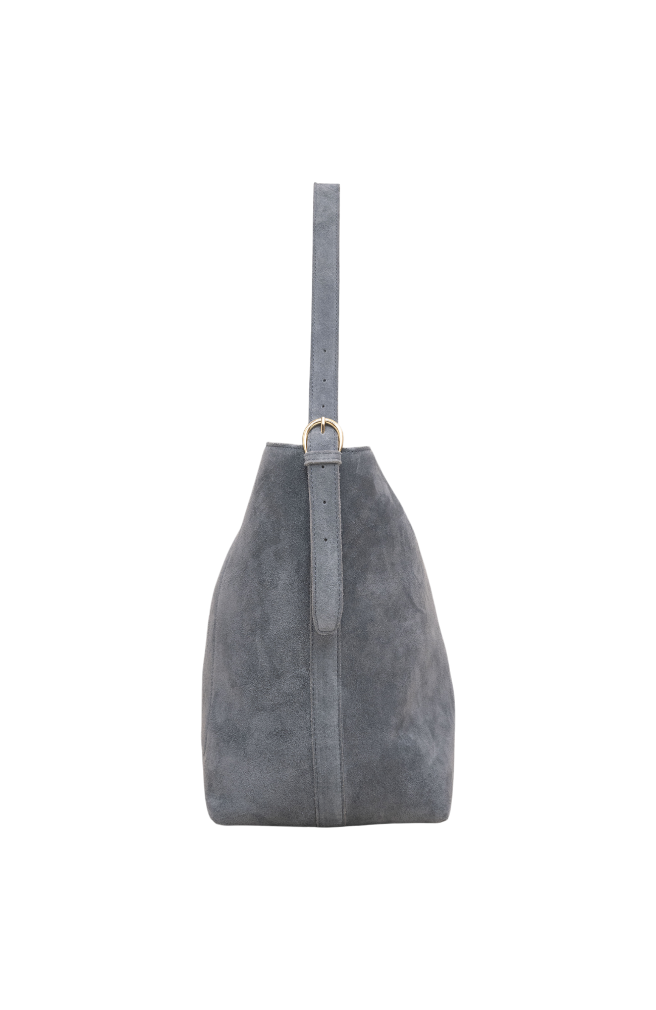 Esme Large Tote in Slate Suede