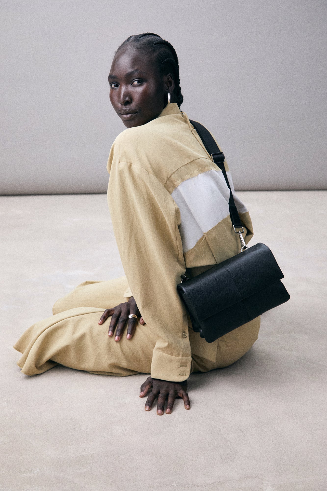 Bo Bo Cross Body Bag in Black