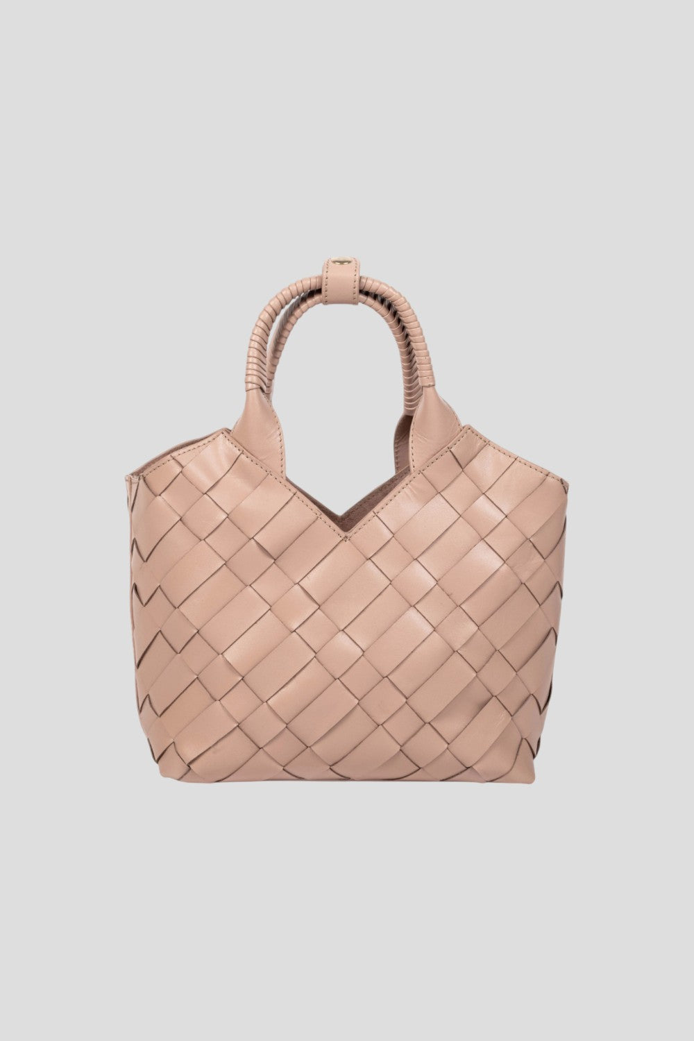Cabas Mini Shopper-Taupe