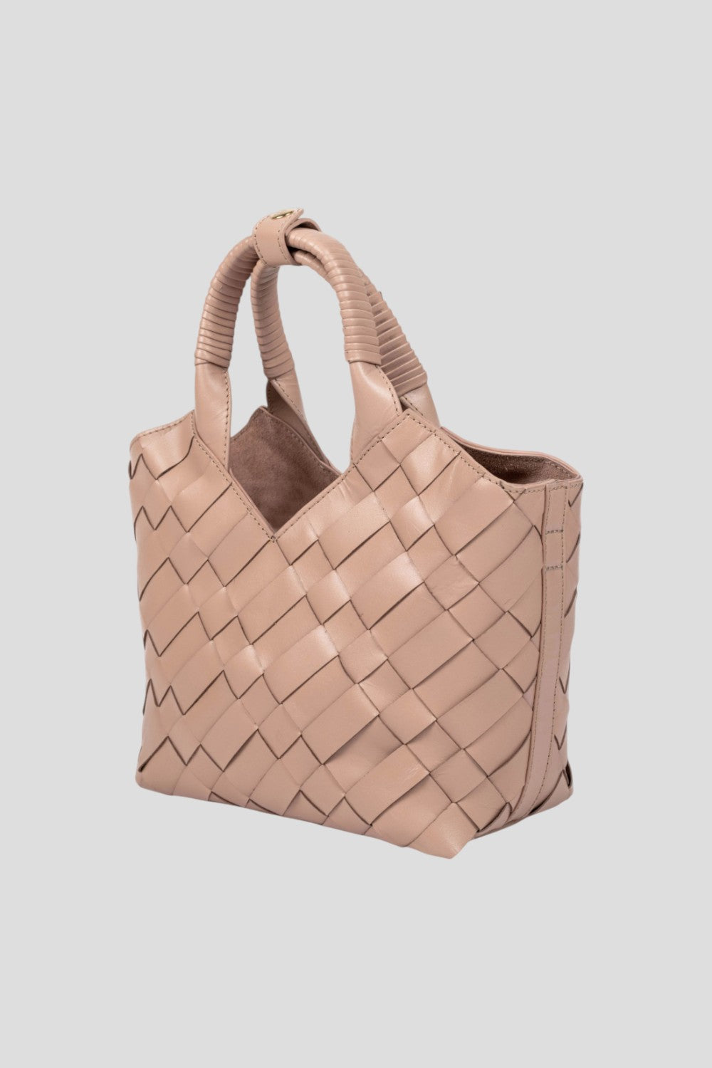 Cabas Mini Shopper-Taupe