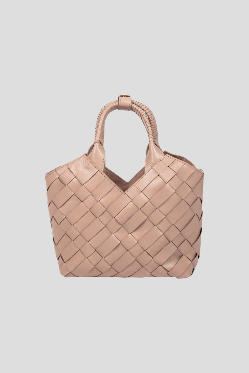 Cabas Mini Shopper-Taupe