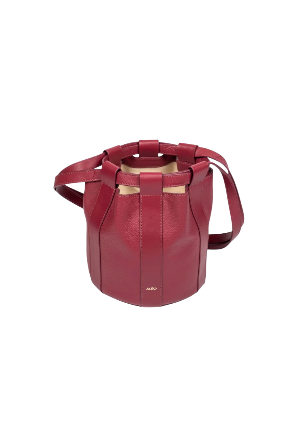 Lotus Cross Body Bag in Cranberry