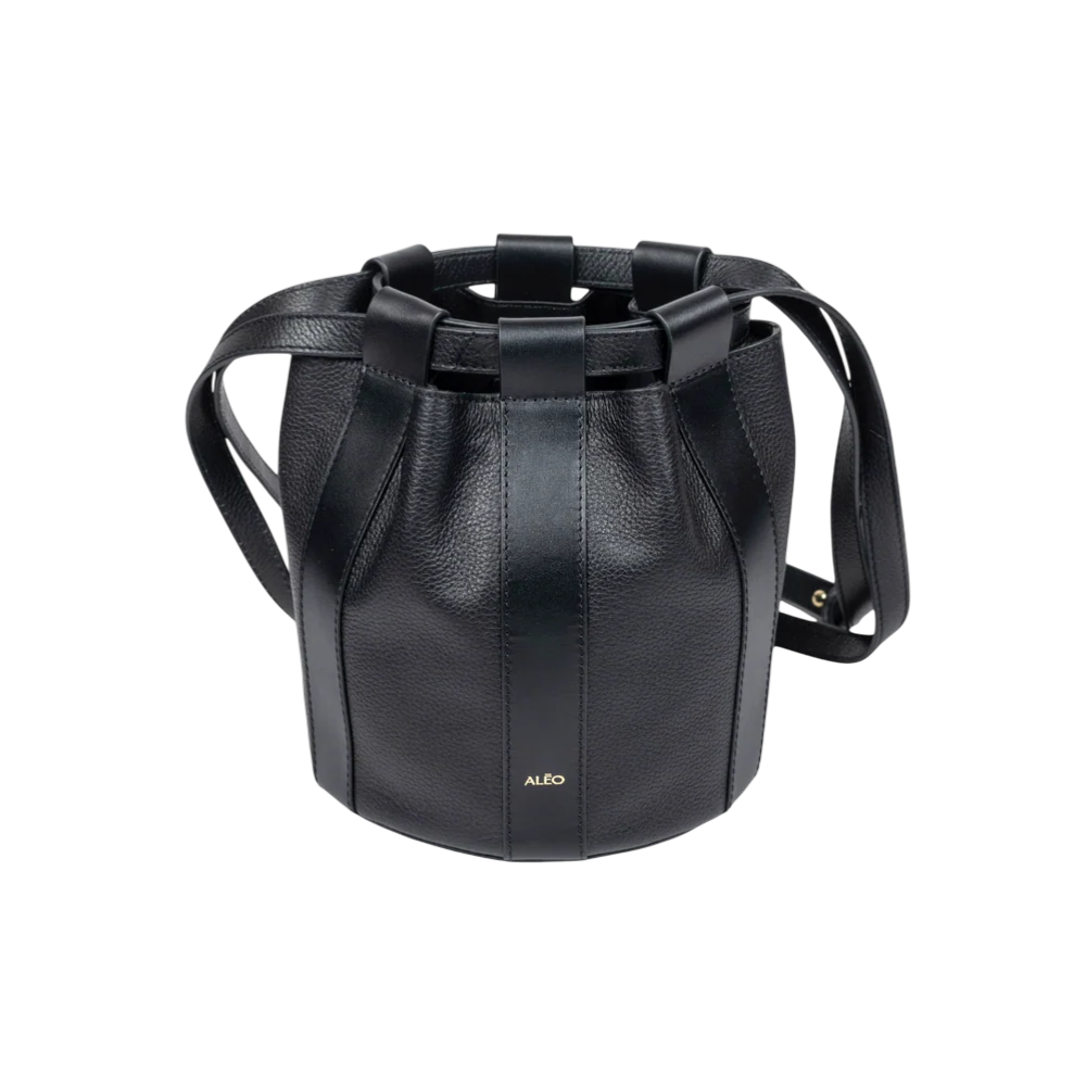 Lotus Cross Body Bag in Black