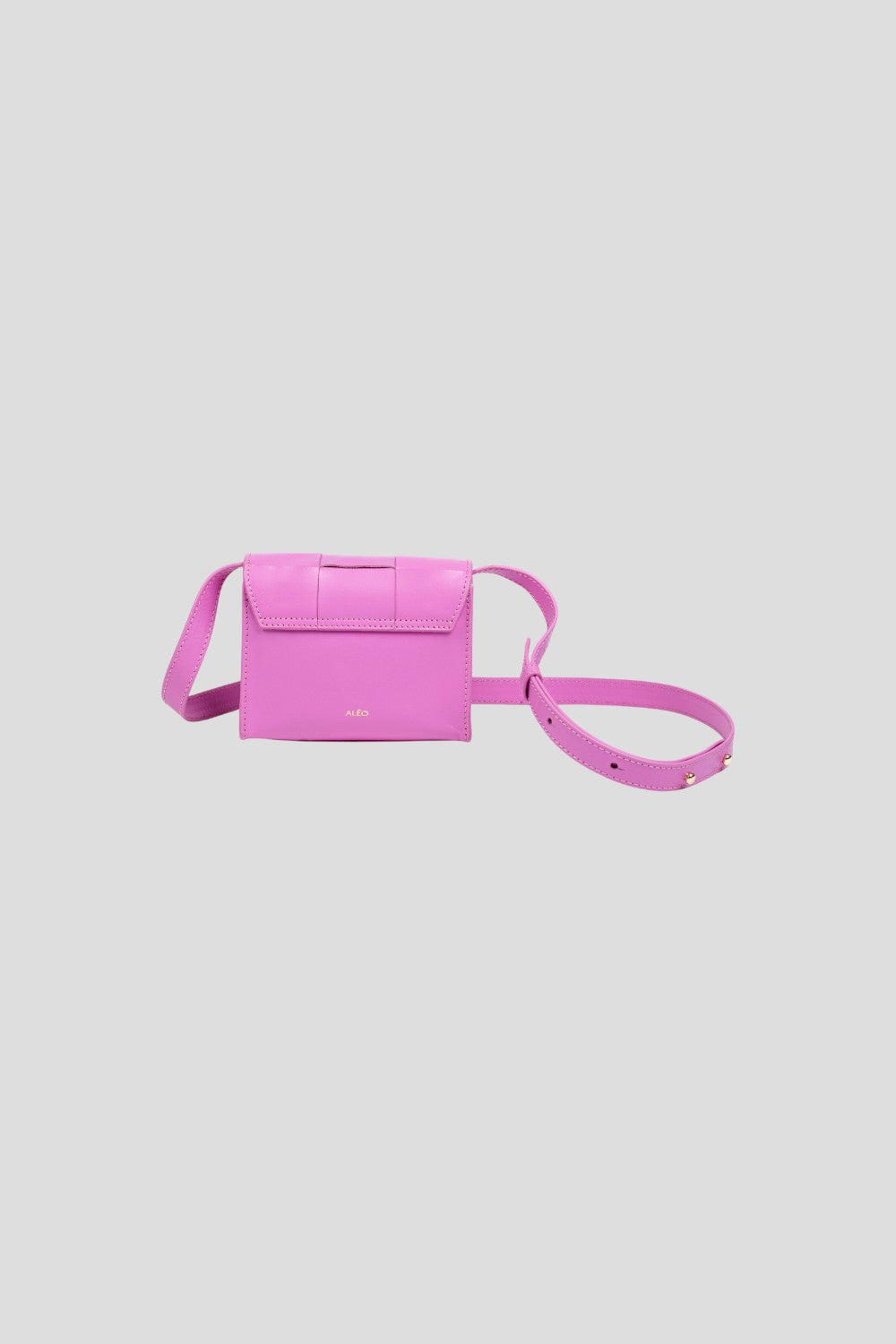 Matchbox Mini Cross Body-Pink Cyclamen