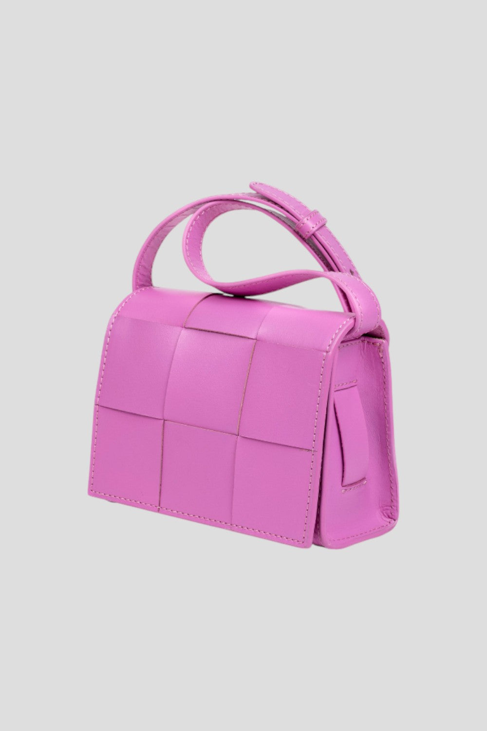 Matchbox Mini Cross Body-Pink Cyclamen