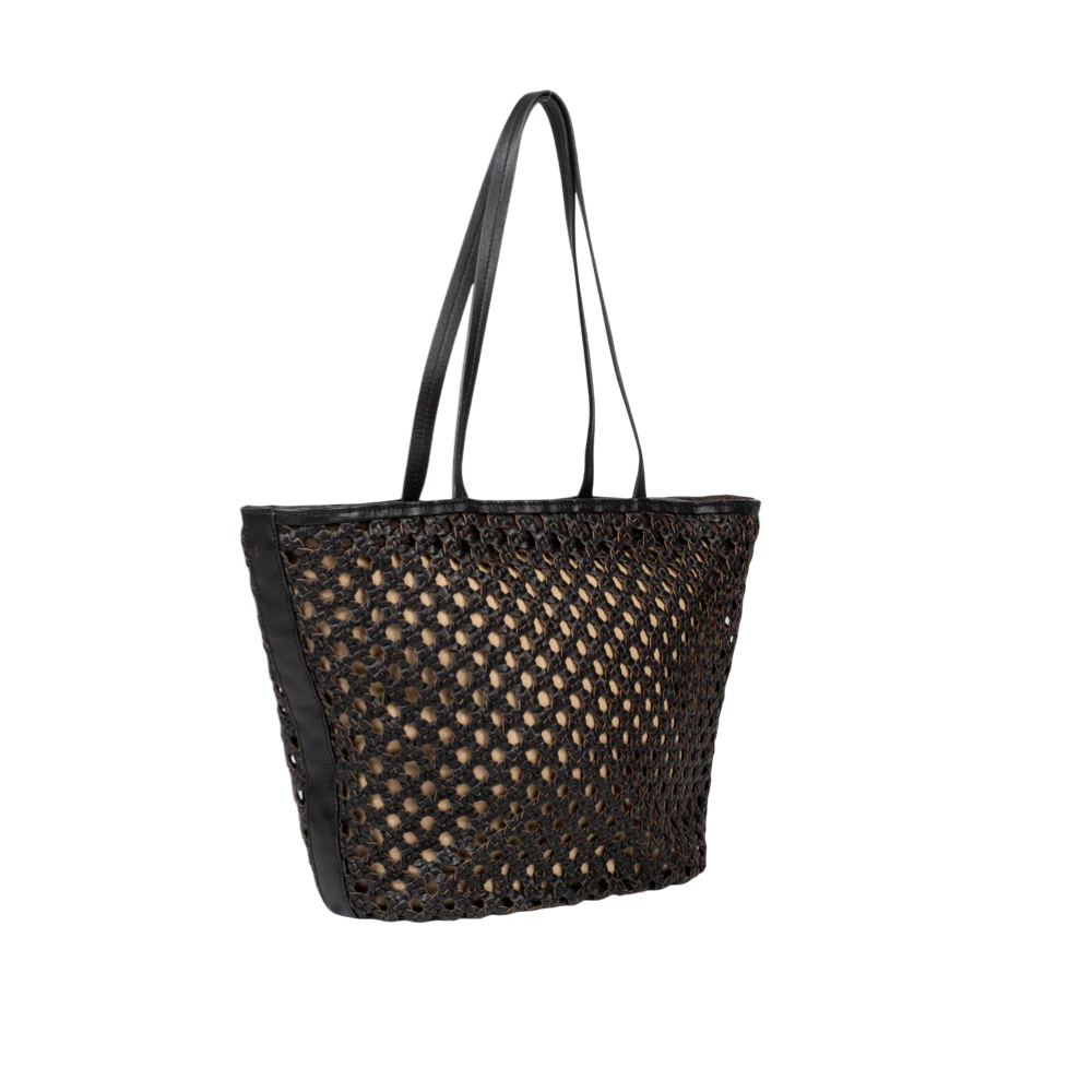 Clovelly Shopper in Black