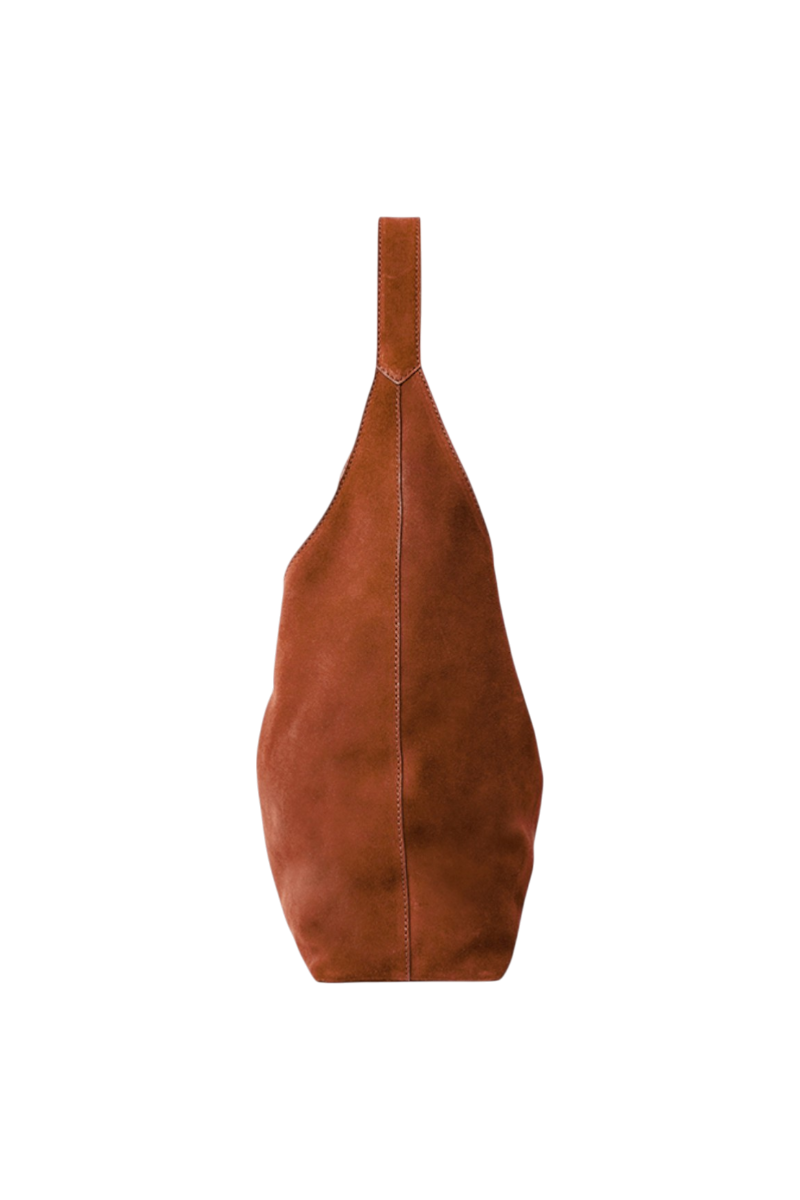 Lola Shopper in Toffee Suede