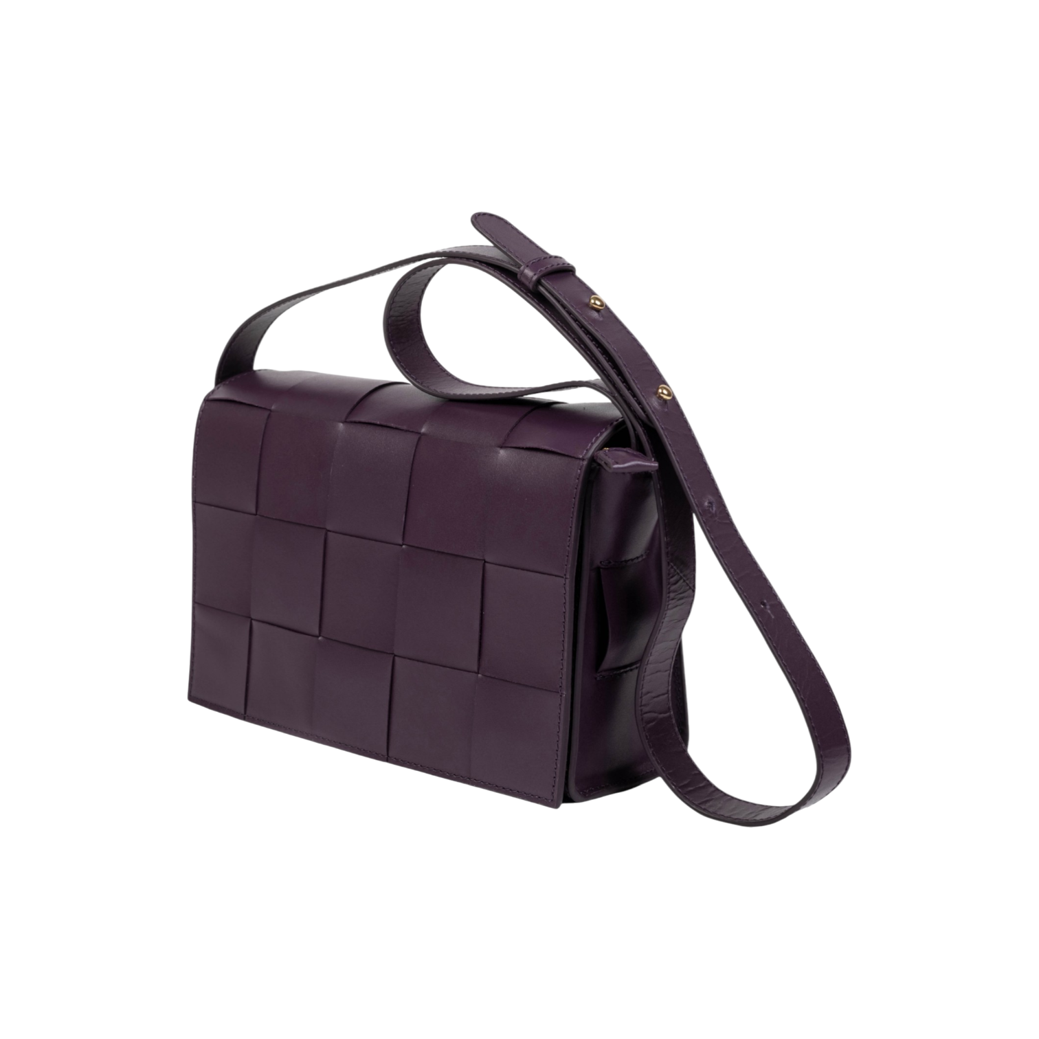 Matchbox Cross Body Bag in Midnight Plum