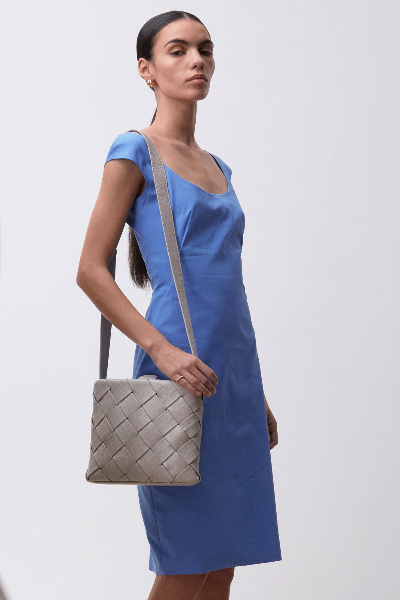 Porter Mini Cross Body Bag in Pumice