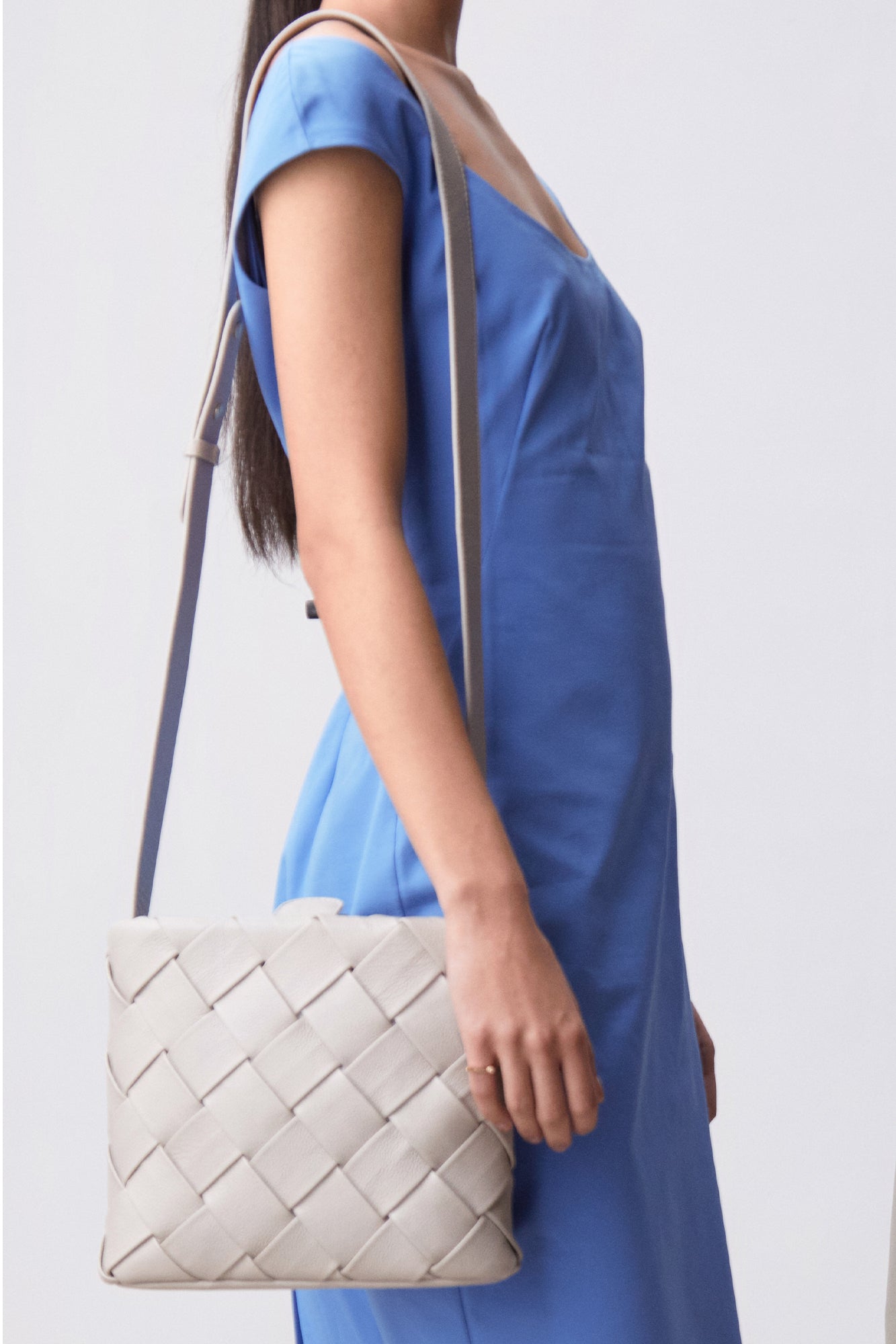 Porter Mini Cross Body Bag in Pumice
