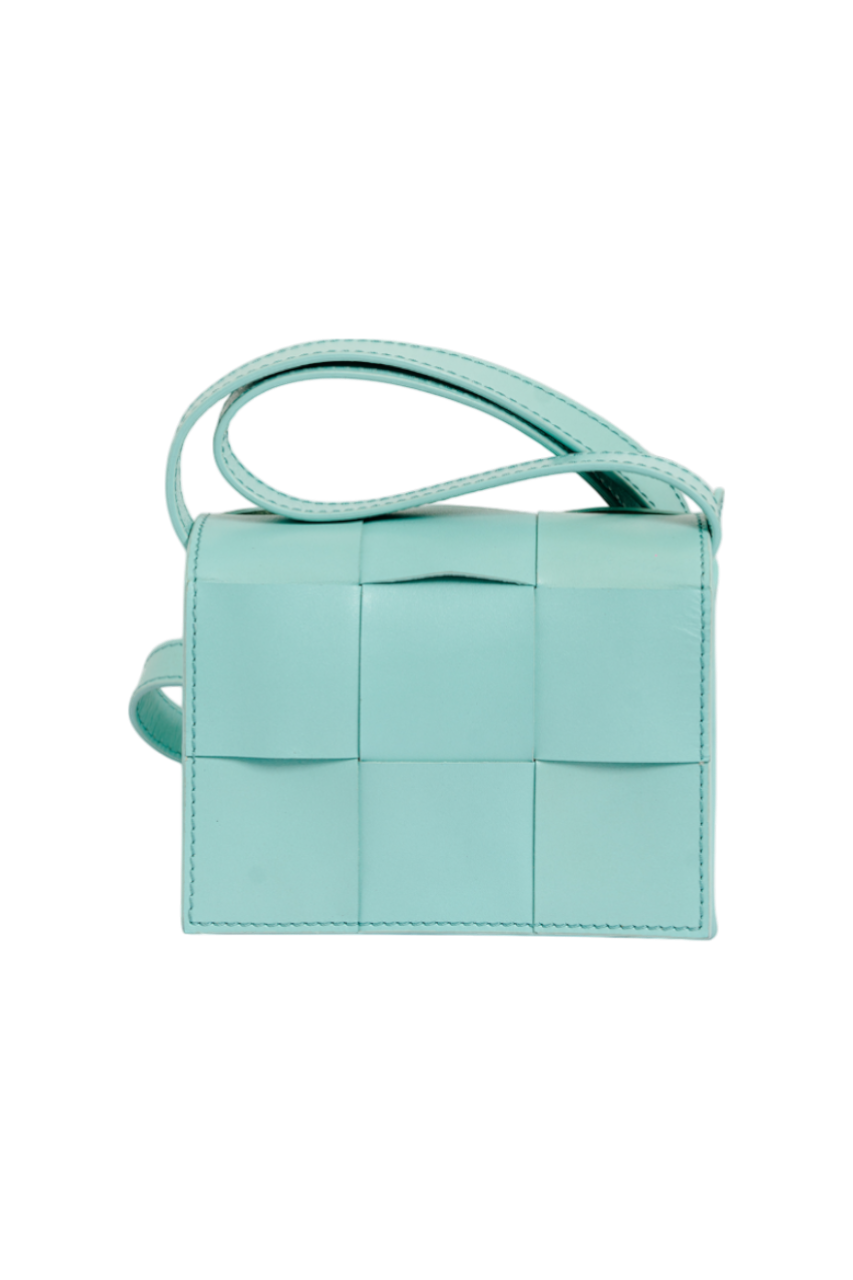 Matchbox Mini Cross Body in Sea Foam
