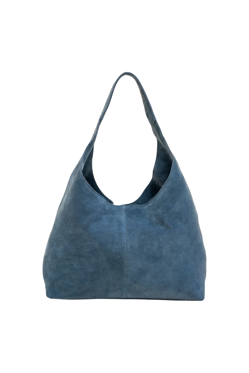 Lola Shopper in Slate Suede