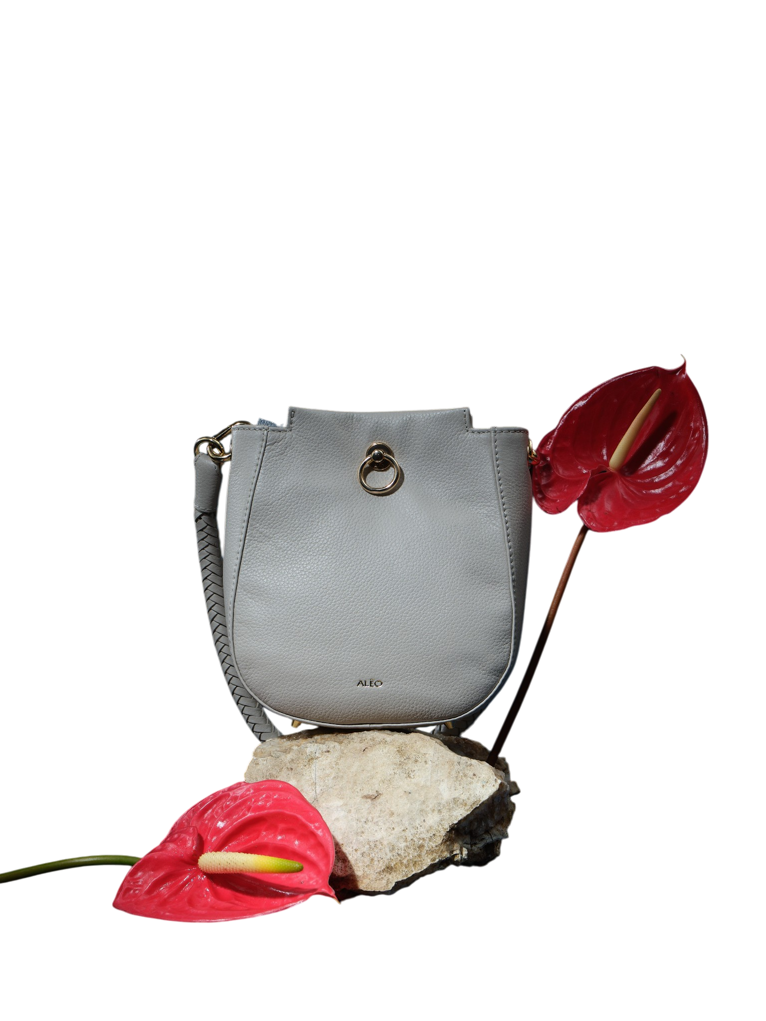 Harlow Mini Cross Body Bag in Pumice