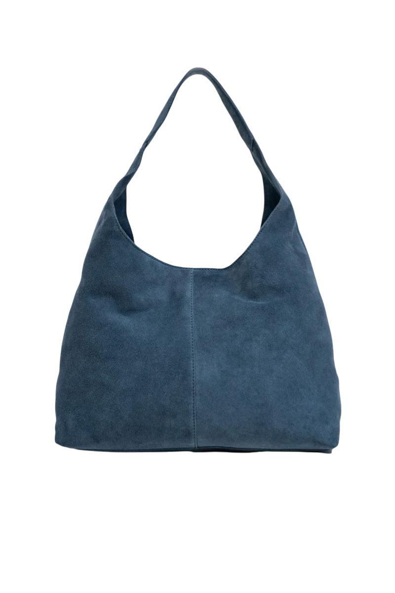 Lola Shopper in Slate Suede
