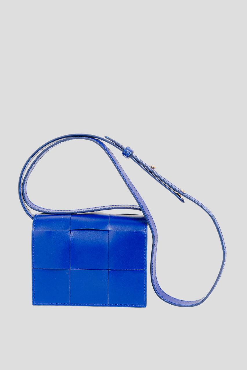 Matchbox Mini Cross-Body-Cobalt Blue