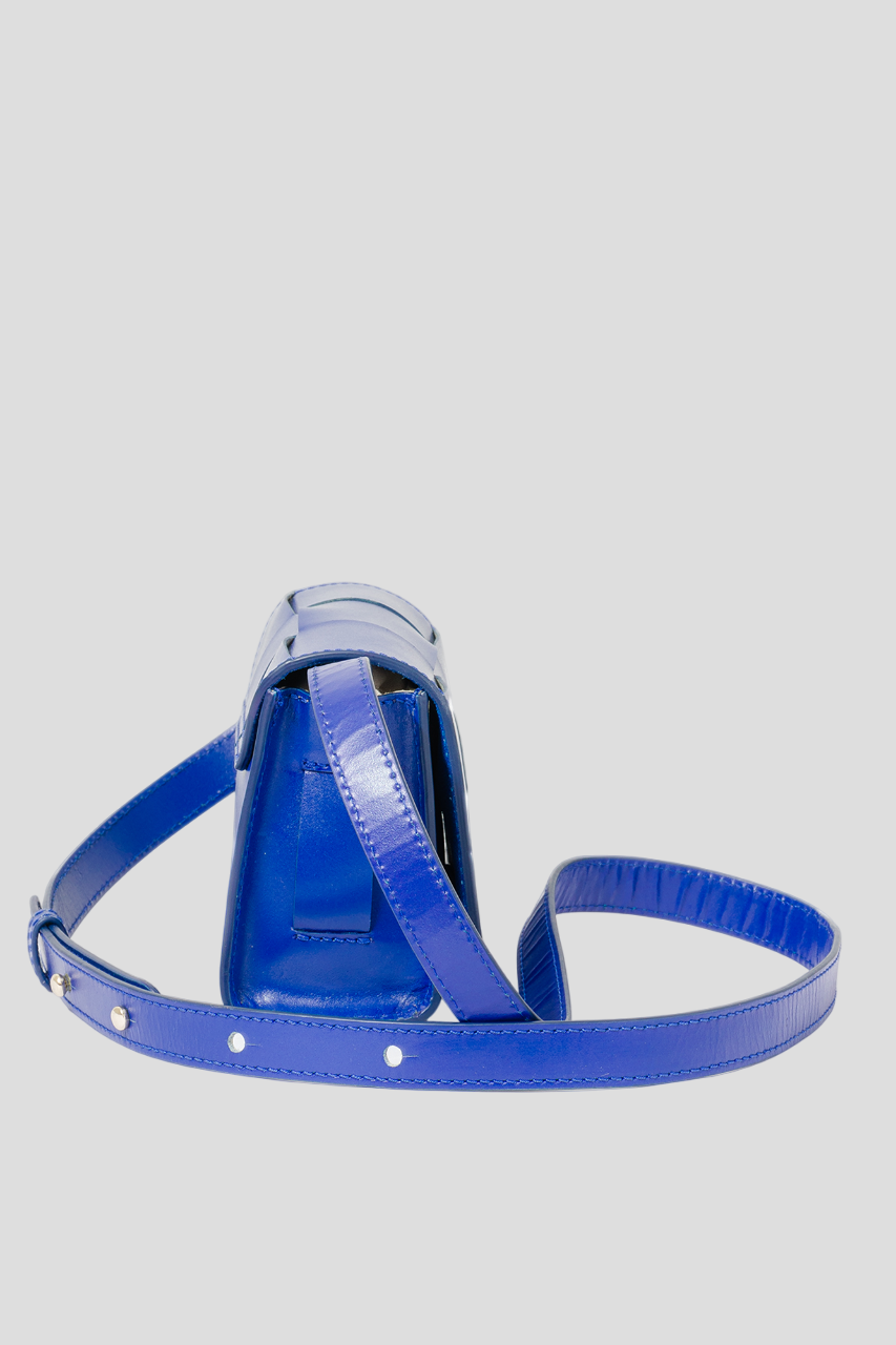 Matchbox Mini Cross-Body-Cobalt Blue
