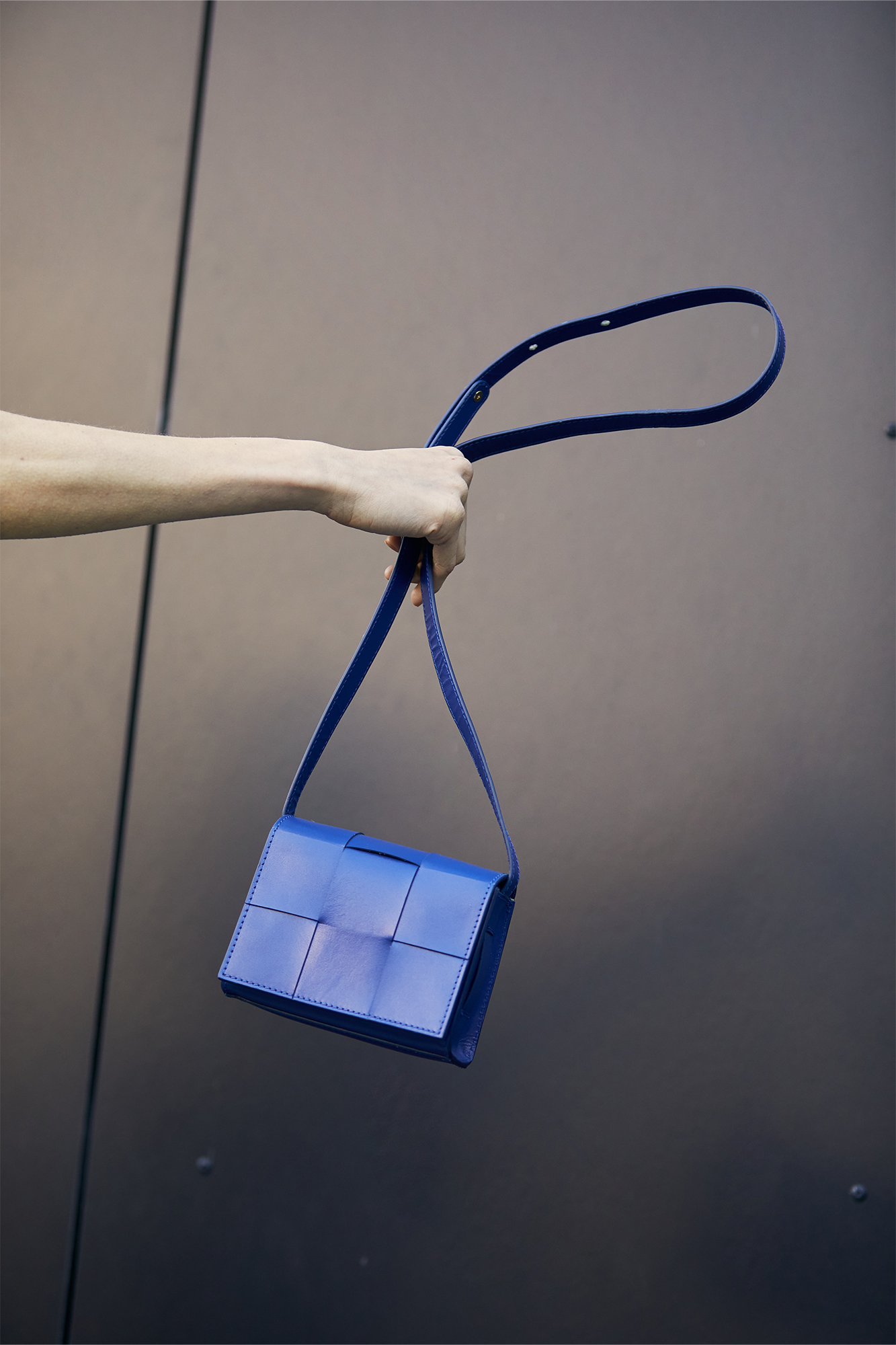 Matchbox Mini Cross-Body-Cobalt Blue