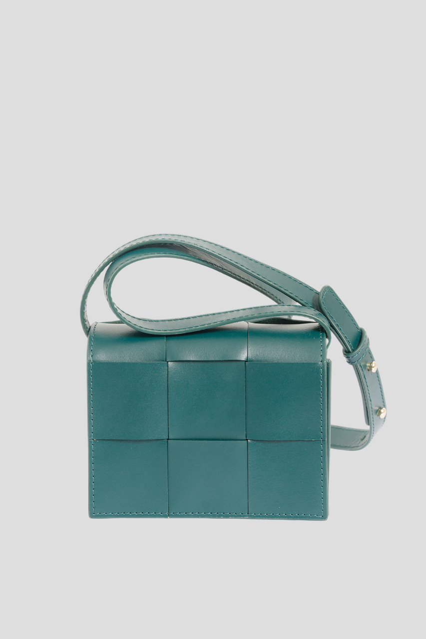 Matchbox Mini Cross-Body-Malachite