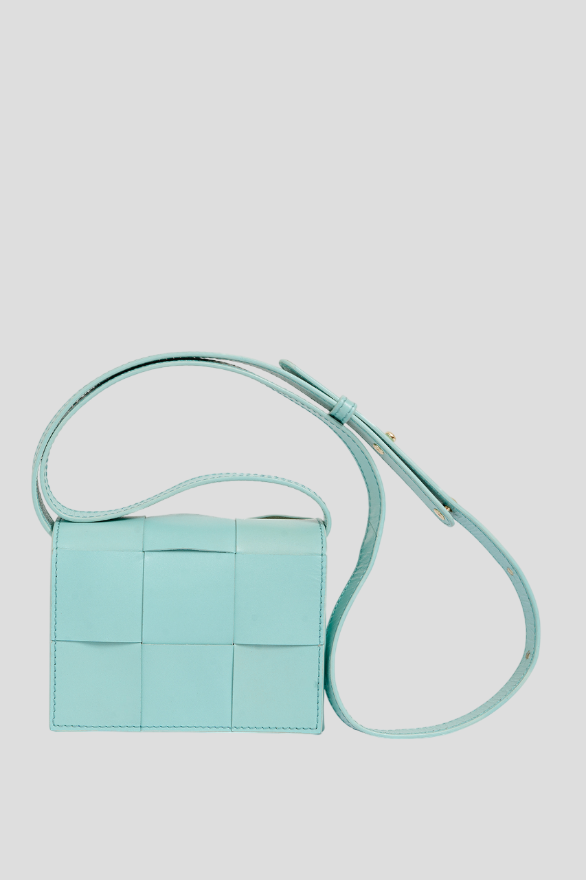 Matchbox Mini Cross Body in Sea Foam