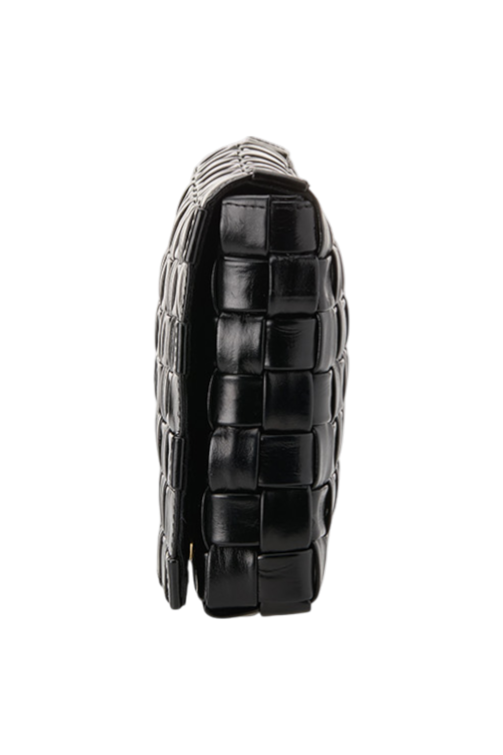 Cleo Handwoven Clutch in Black