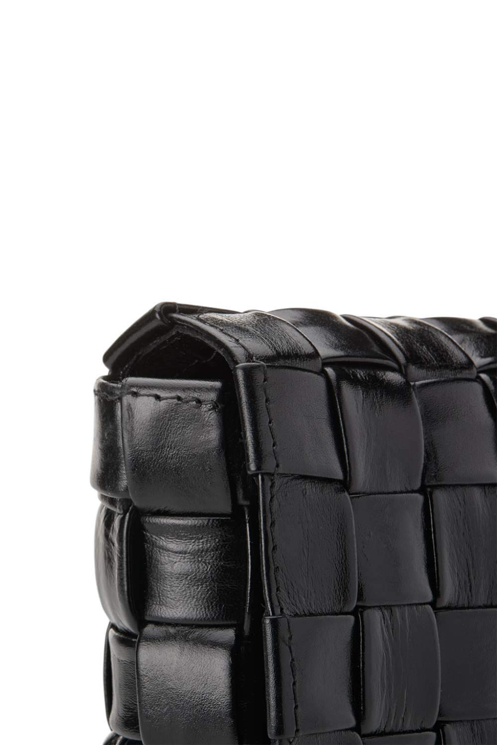 Cleo Handwoven Clutch in Black