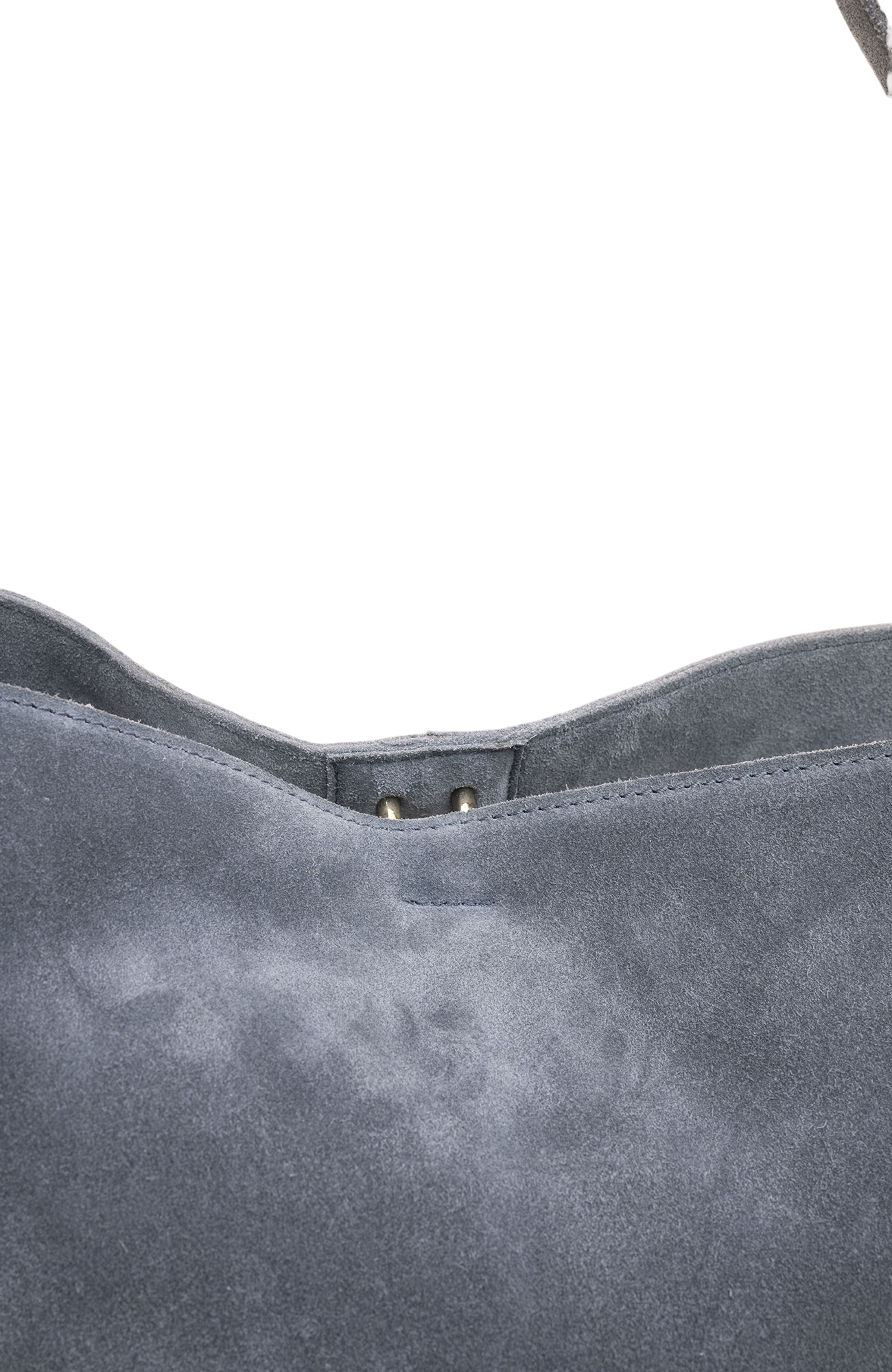 Esme Large Tote in Slate Suede