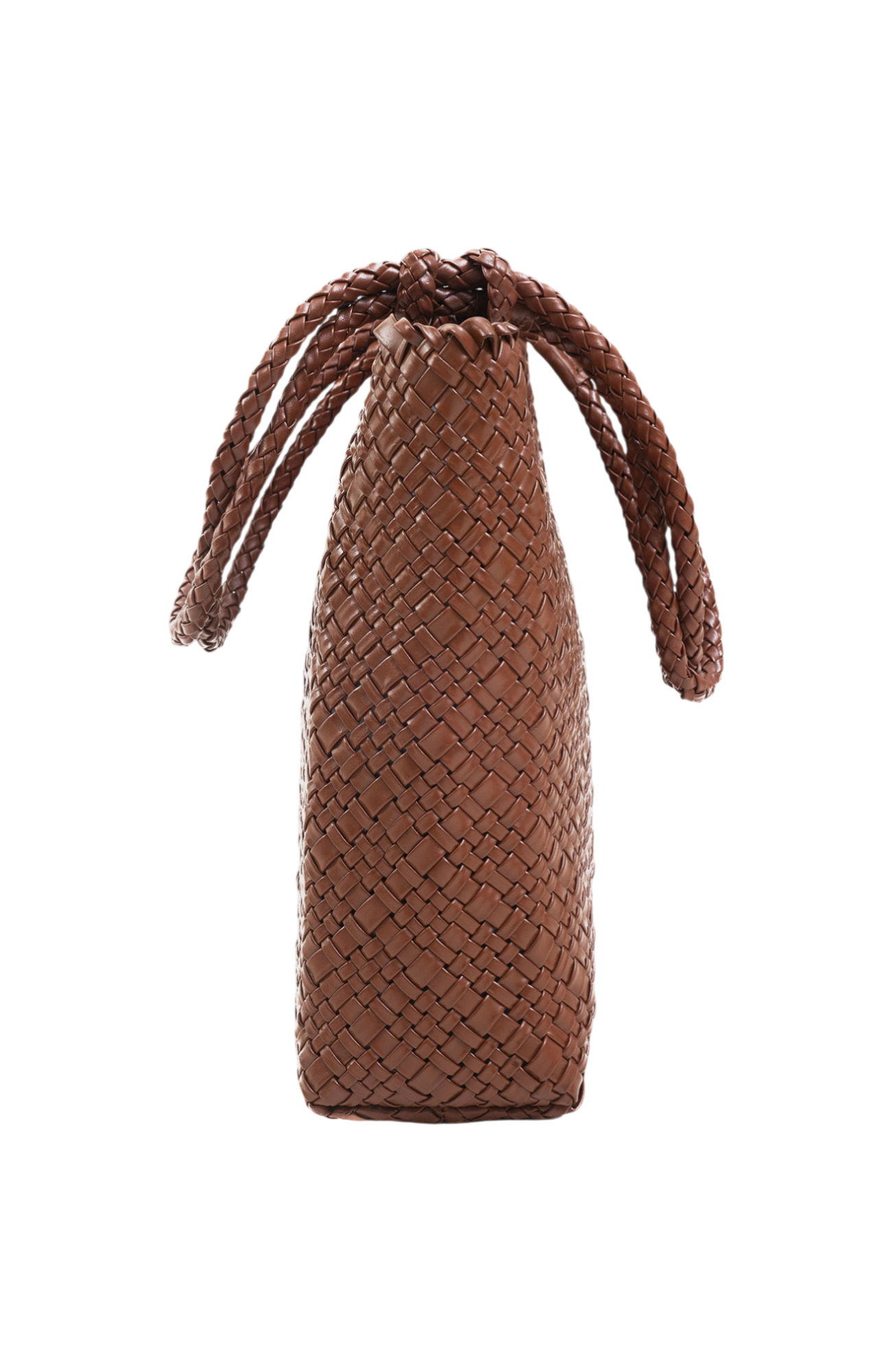 Piper Woven Tote in Toffee