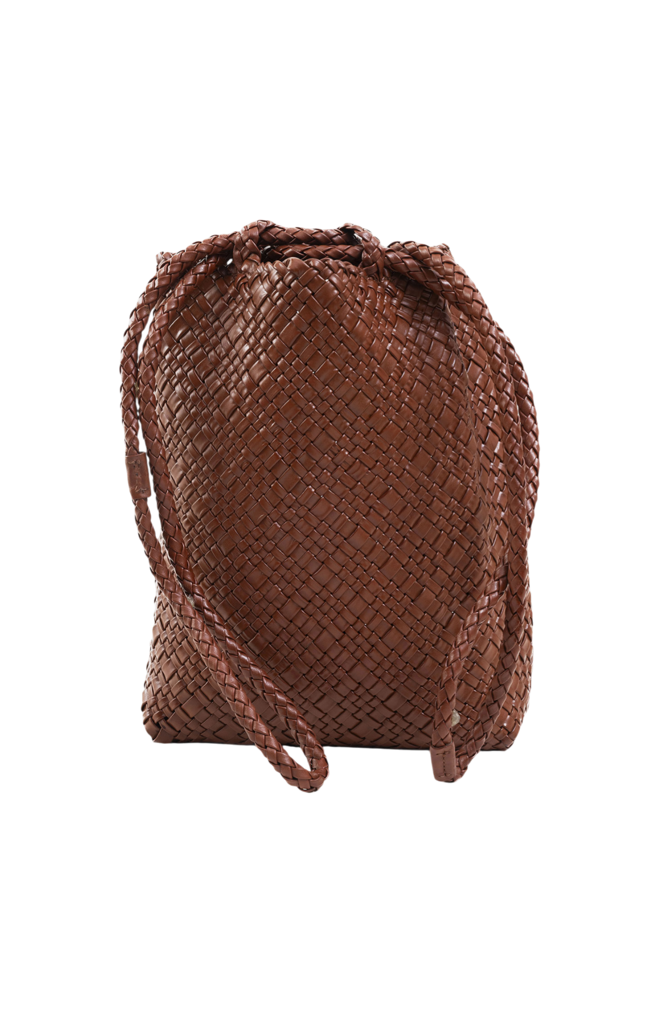 Piper Woven Tote in Toffee