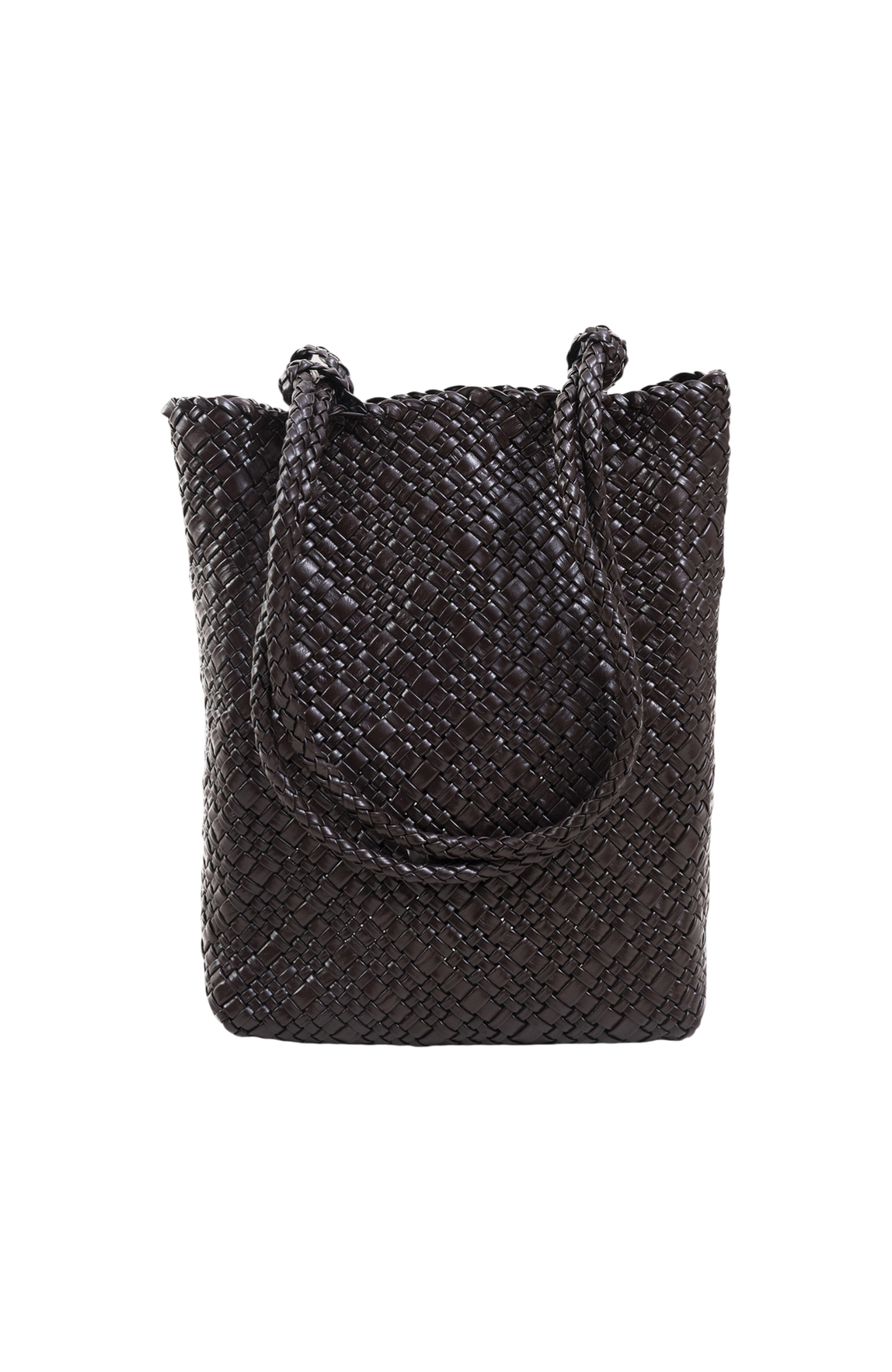 Piper Woven Tote in Crema