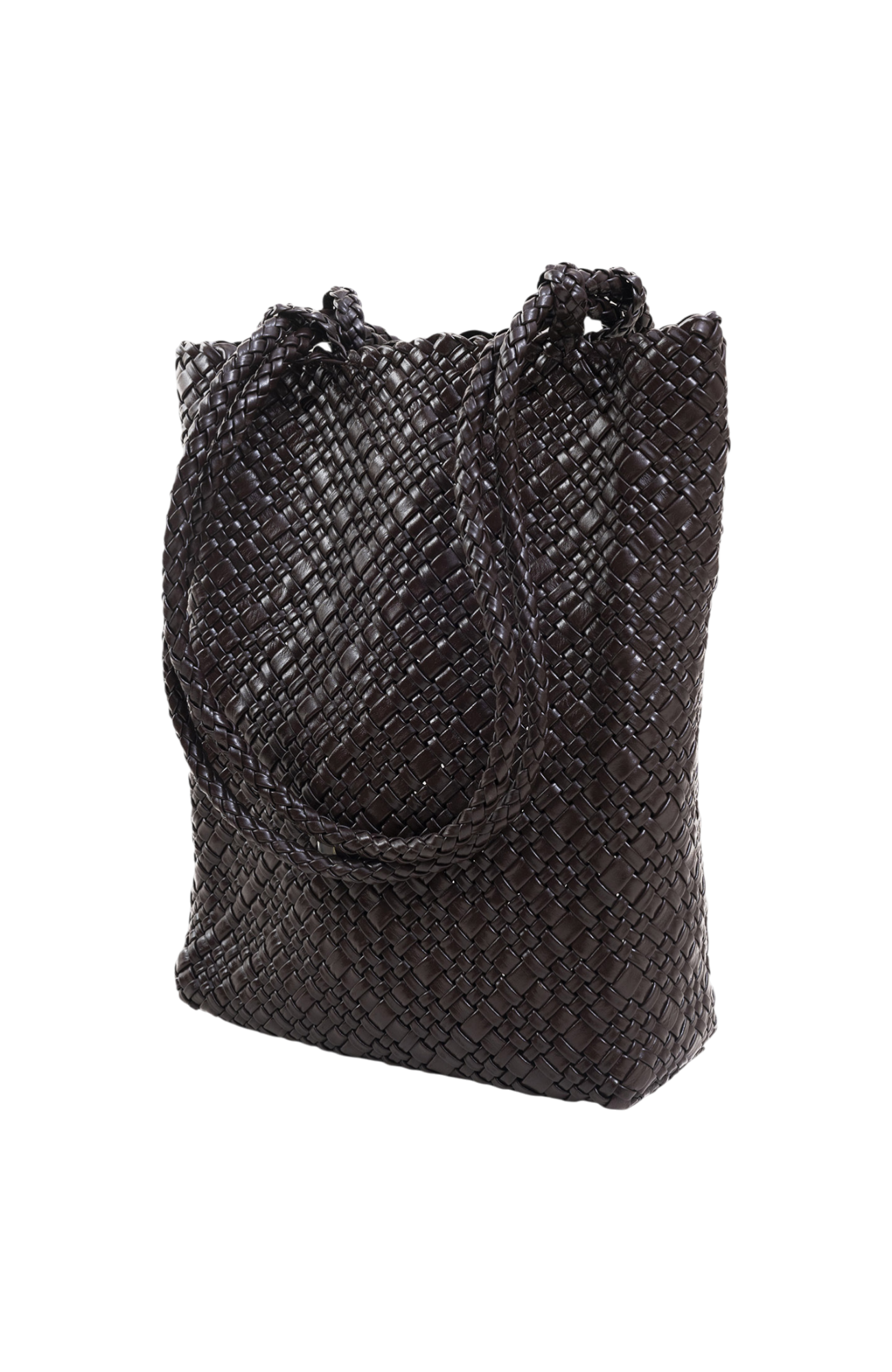 Piper Woven Tote in Crema