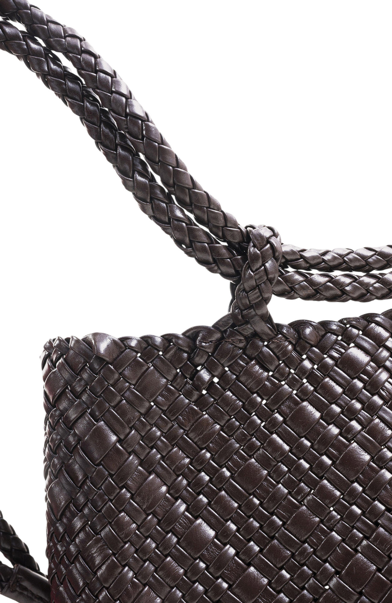 Piper Woven Tote in Crema