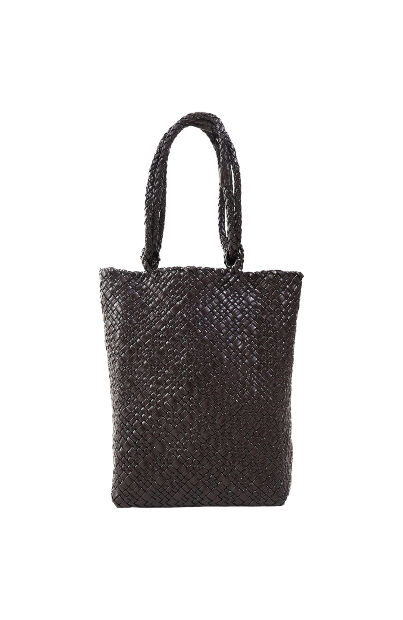 Piper Woven Tote in Crema