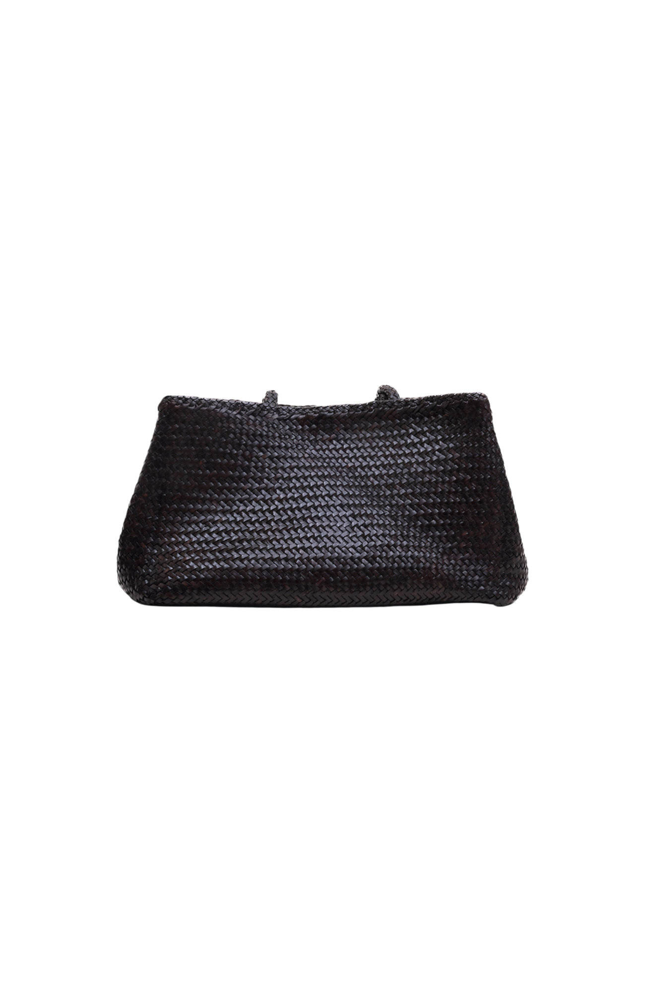 Romy Woven Tote in Crema