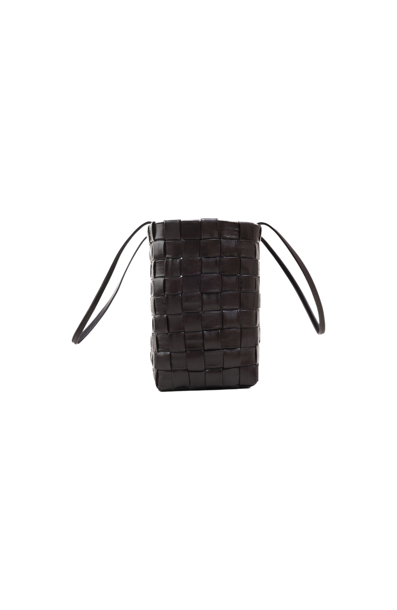 Tessa Woven Shopper in Crema