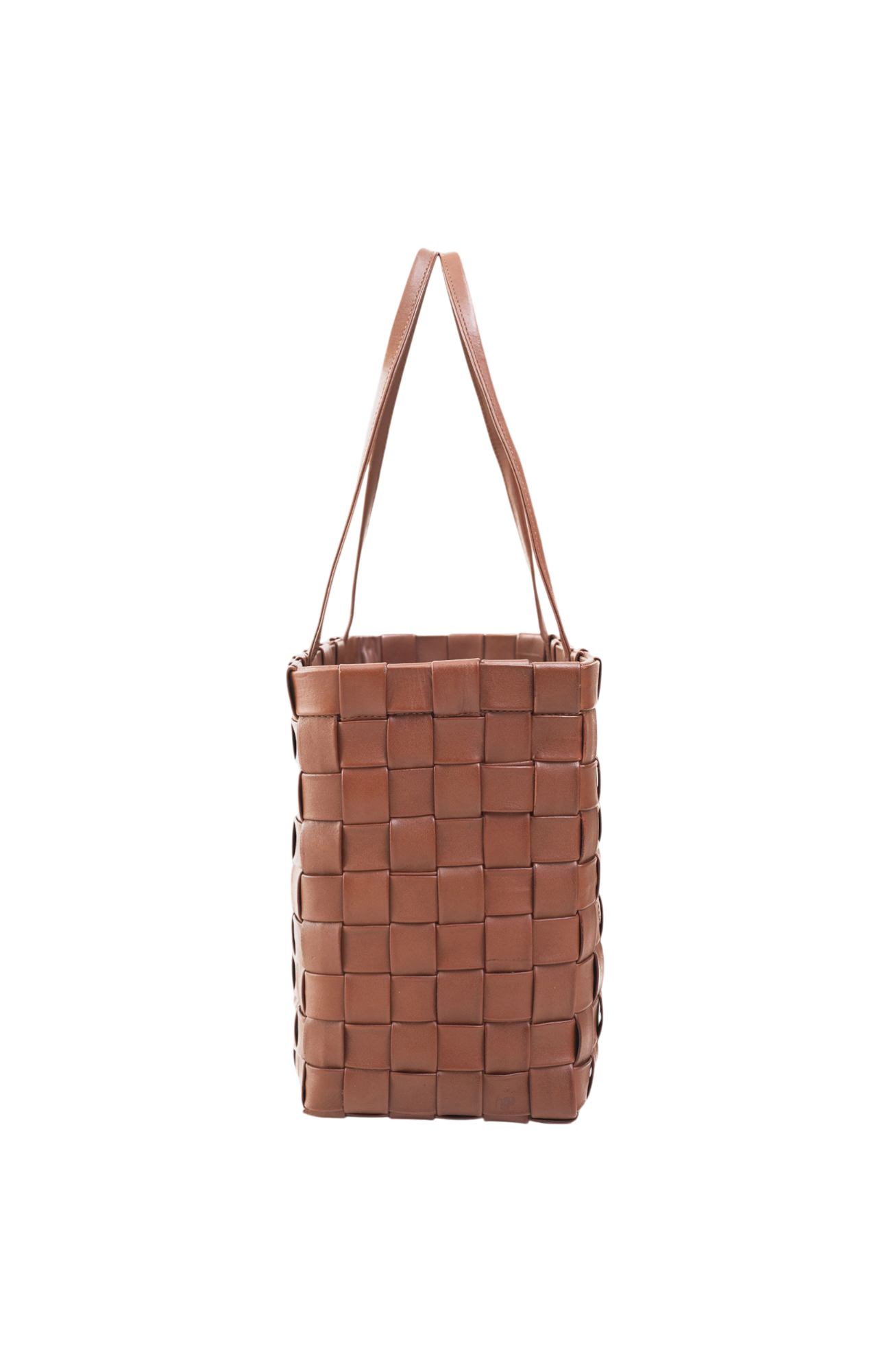 Tessa Woven Shopper in Toffee