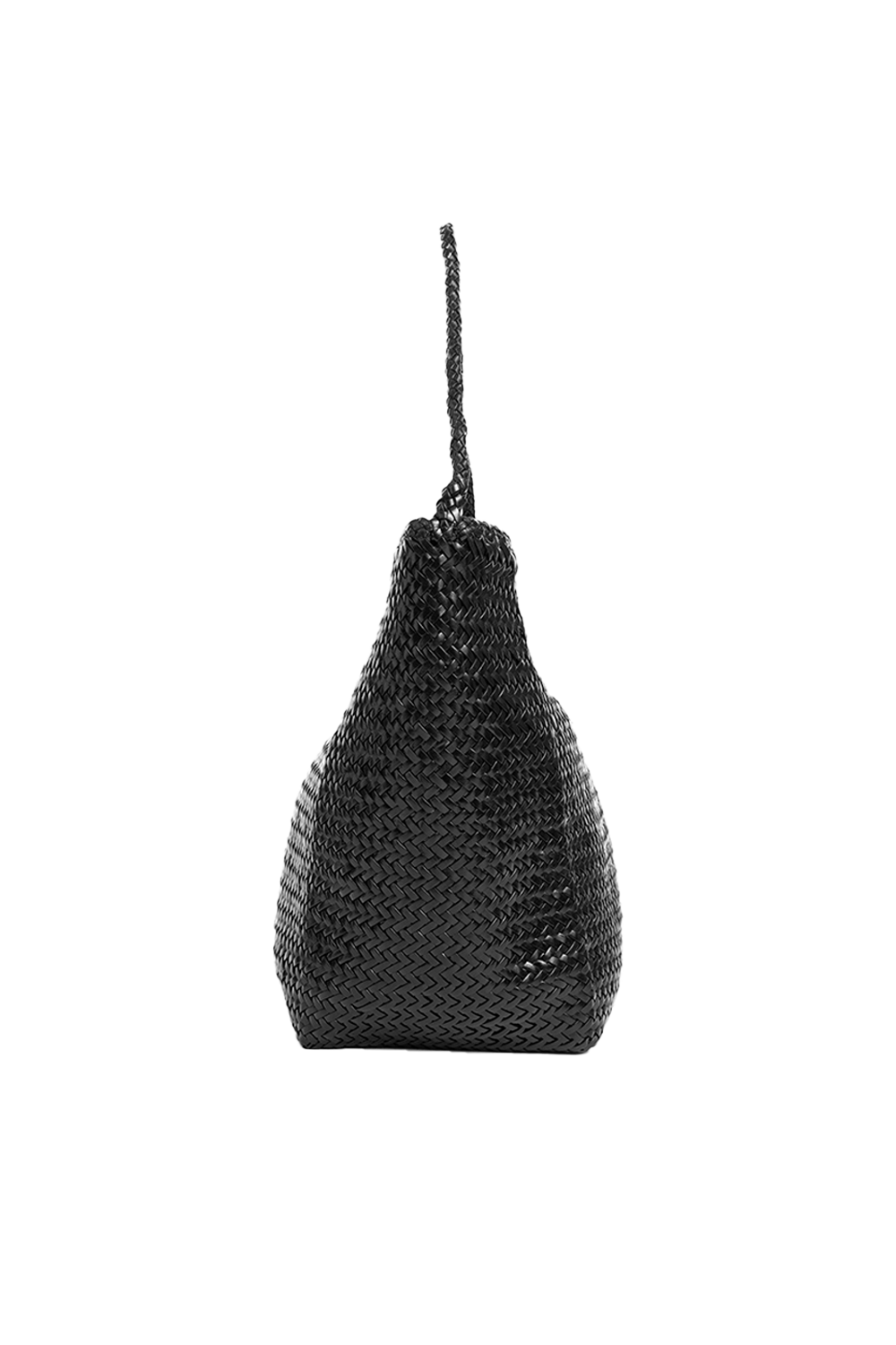 Toka Woven Tote Bag in Black