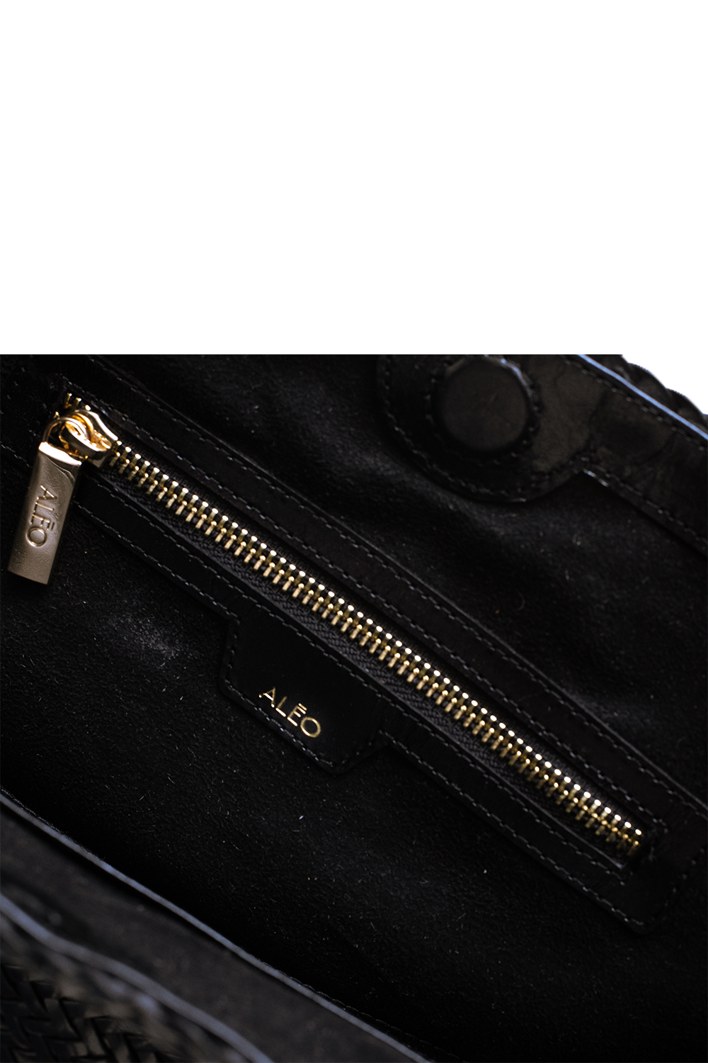 Toka Woven Tote Bag in Black