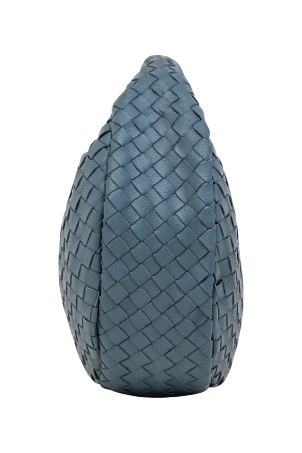 Laluna Woven Shoulder Bag in Slate