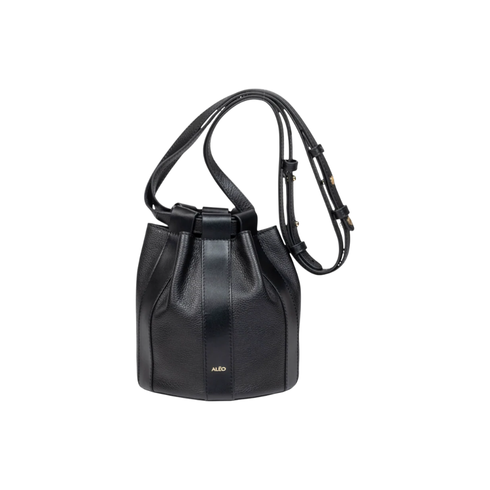 Lotus Cross Body Bag in Black