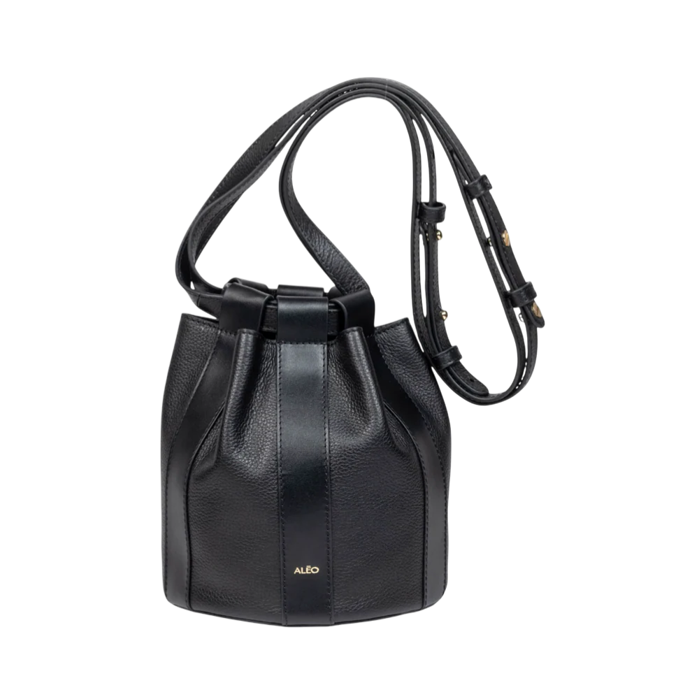 Lotus Cross Body Bag in Black