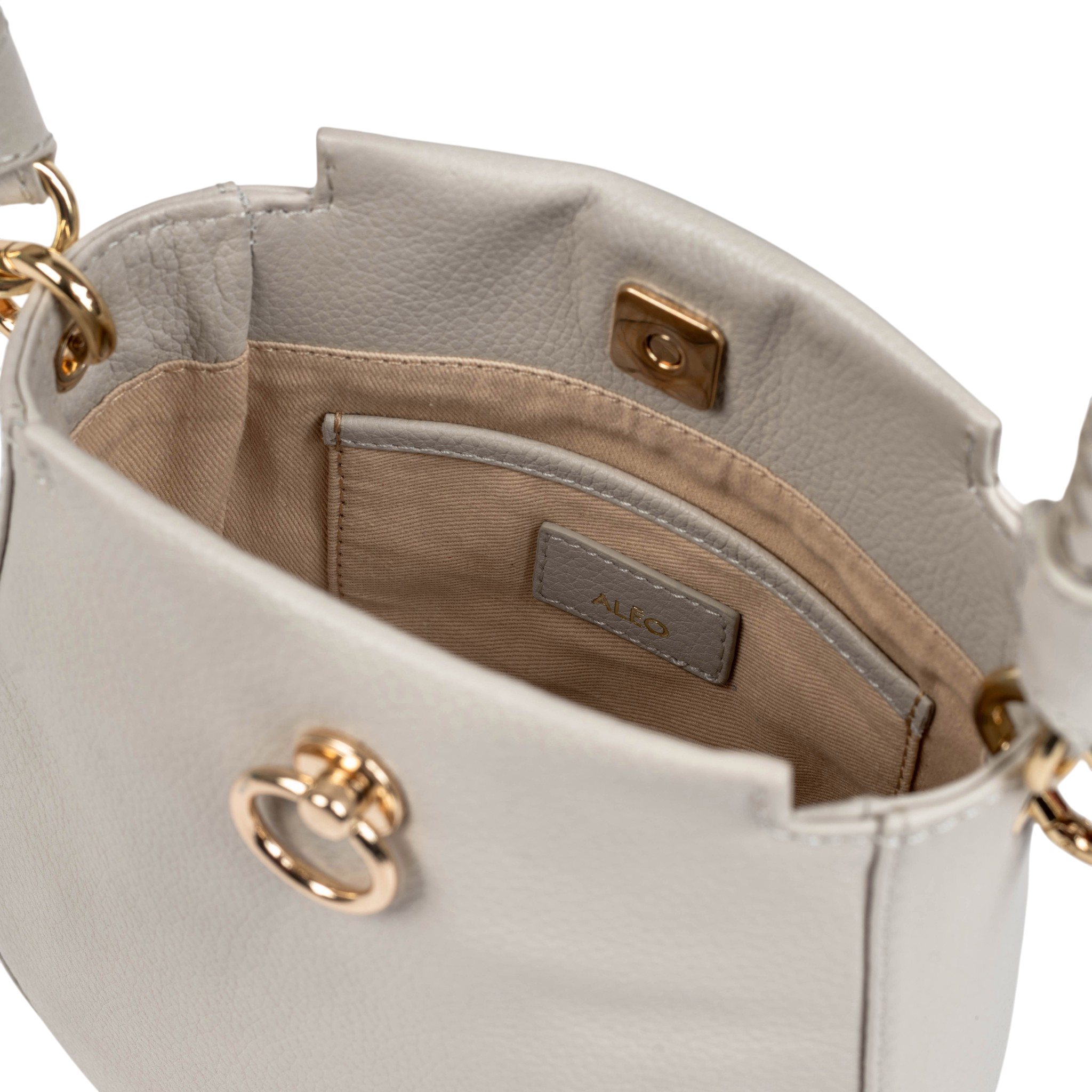 Harlow Mini Cross Body Bag in Pumice