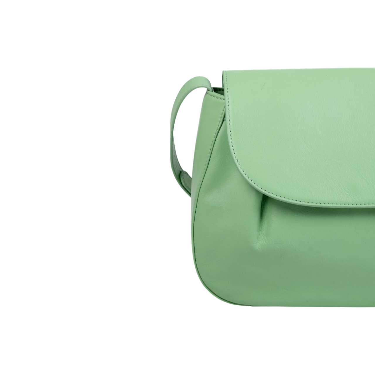 Carla Cross Body in Green Fig