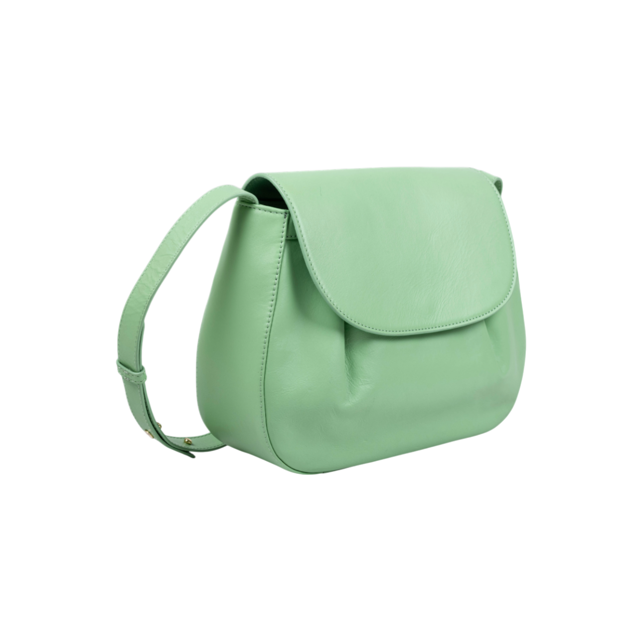 Carla Cross Body in Green Fig